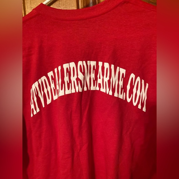 Size Large Men’s T-Shirt says Used PowerSports Reidsville N.Carolina New - Picture 4 of 5